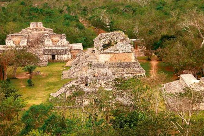 Ek Balam Majestic Mayan Ruins and Cenote Tour - Hacienda Oxman Cenote brings welcome relief