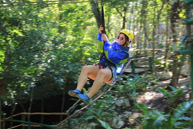 Exciting Day in the jungle of the Riviera Maya - The cenote is the day’s best change of pace