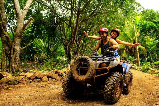 Extreme Adventure ATV(shared) only from Playa del Carmen - Riding ATVs on muddy jungle roads