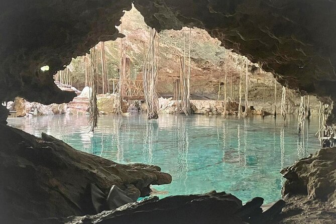 Five Cenotes Jungle Experience in the Riviera Maya - Walking through the jungle to the first pool