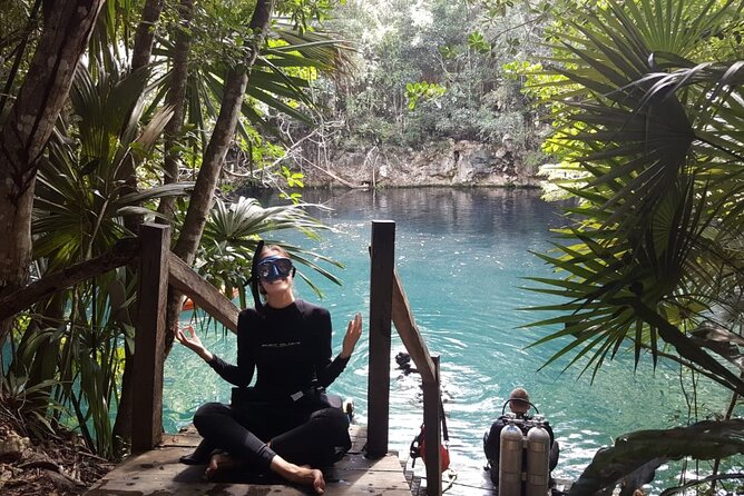 Freediving Intro for Beginners in a Cenote in Tulum Mexico - Starting in downtown Tulum