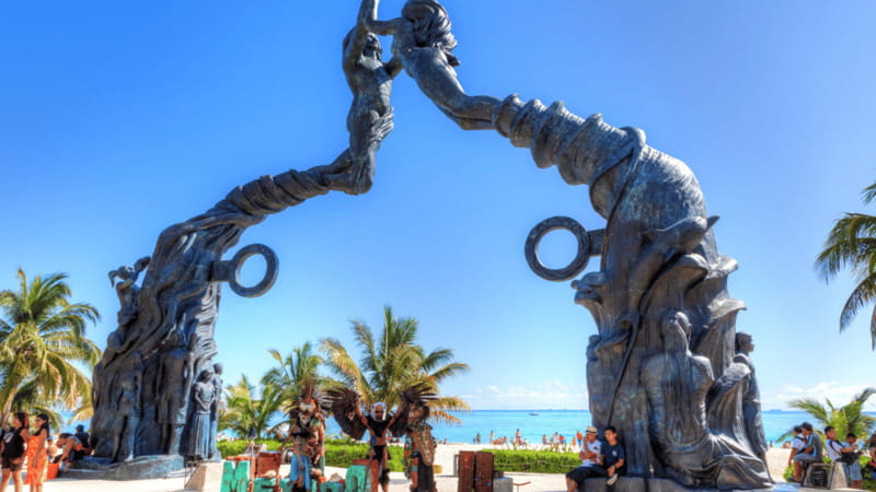 From Cancun: Day Trip to Tulum, Cenote & Playa del Carmen - Transport, pickups, and group size