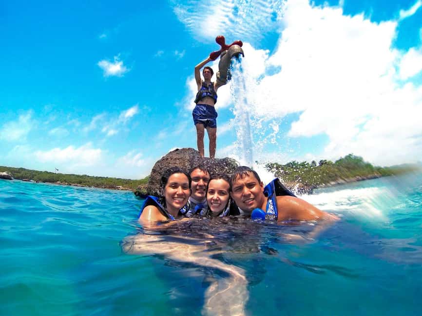From Playa del Carmen: Xel-Há All-Inclusive Park - Xel-Há turns a natural cove into a full day out