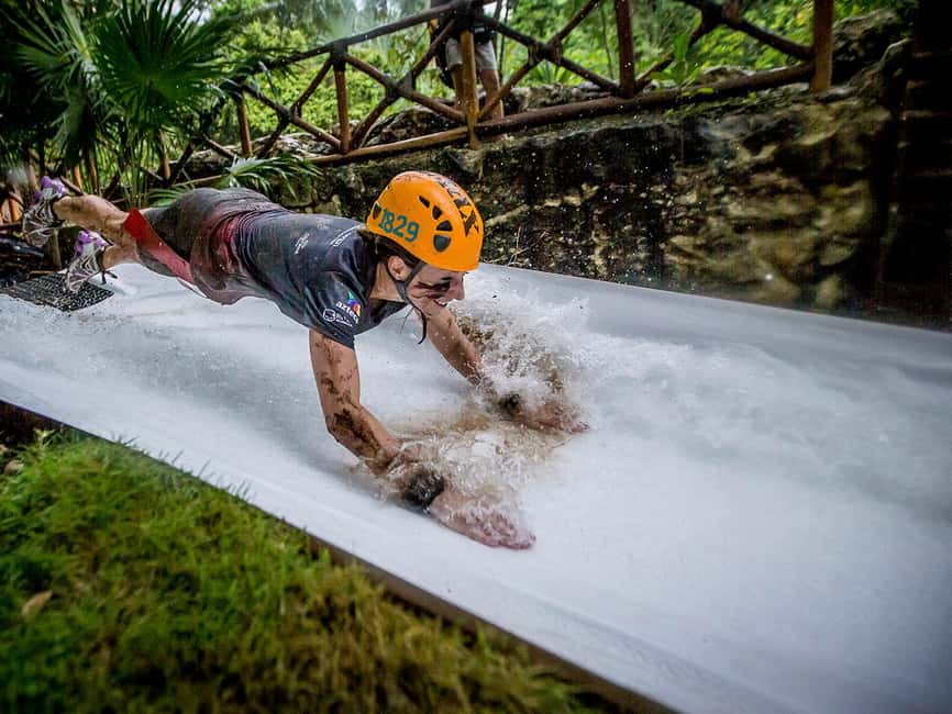 From Playa del Carmen: Xplor Park Admission, Full Day - Underground rivers through caves and old rock