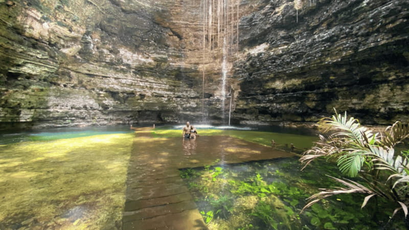 From Riviera Maya: Ek Balam & Cenote Tour w/ Lunch & Pickup - Two hours at Ek Balam, with a real chance to climb