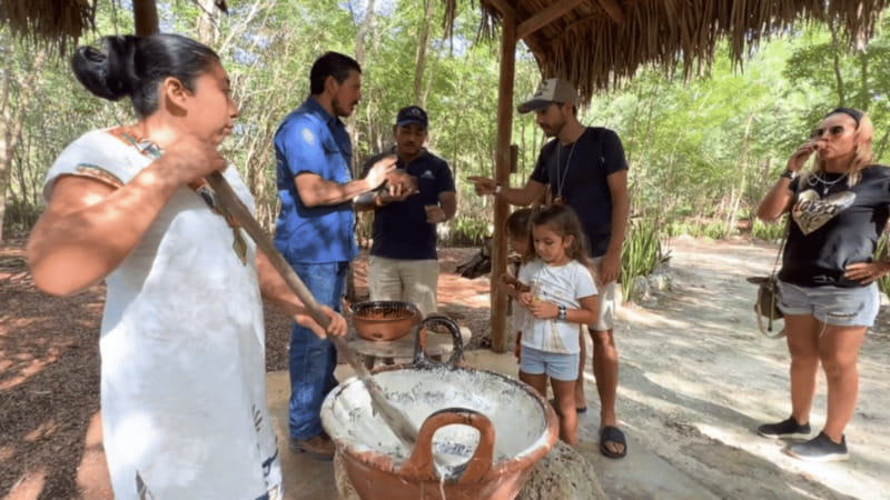 From Riviera Maya: Ek Balam & Cenote Tour w/ Lunch & Pickup - Chichikan cenote brings the cool-down