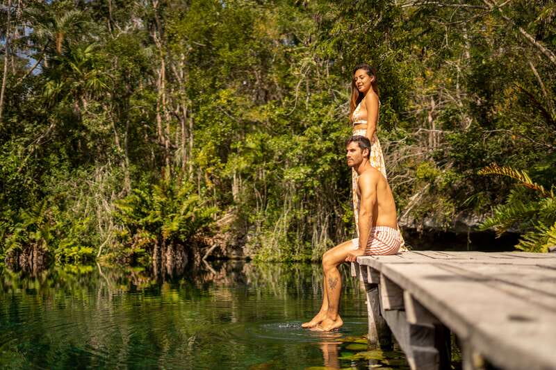 From Riviera Maya : Tulum Ruins, Cenotes & Jungle Adventure - Parque Tankah turns the day into an adventure