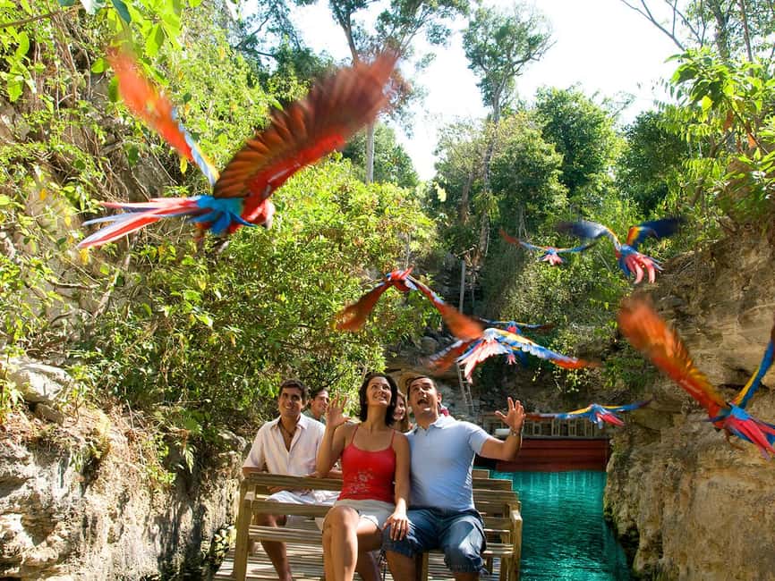 From Riviera Maya: Xcaret Park All-Inclusive - Begin with the underground rivers