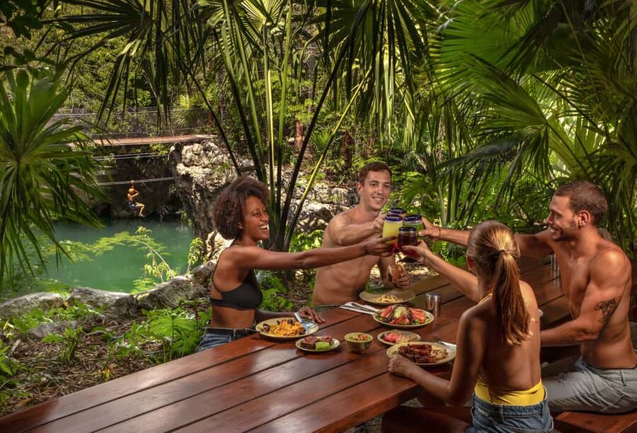 From Riviera Maya: Xplor Park Admission, Full Day - What to bring for a wet, active day