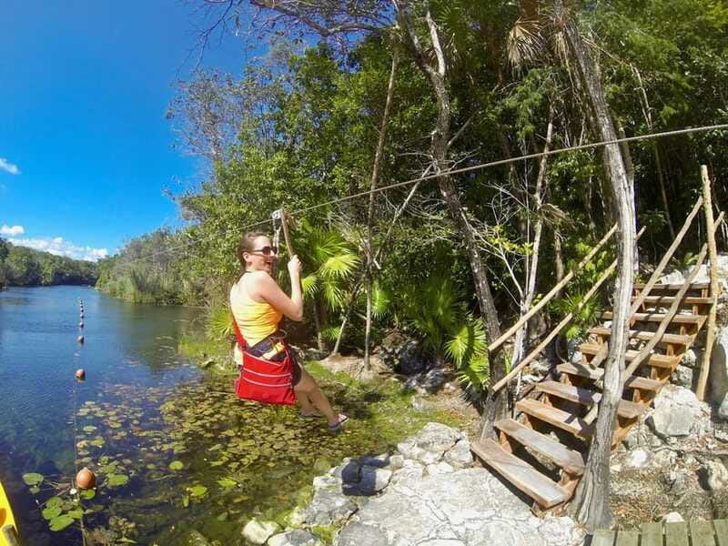 From Tulum: Four-Cenote Adventure - Snorkeling at Cenote Azul