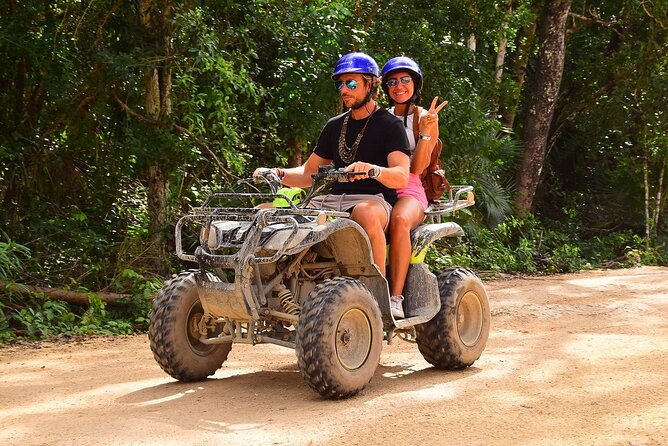 Full Adrenaline Day in Tulum! ATVs, Zipline, Cenote, Rappel, Food - A 7-meter rappel in the jungle