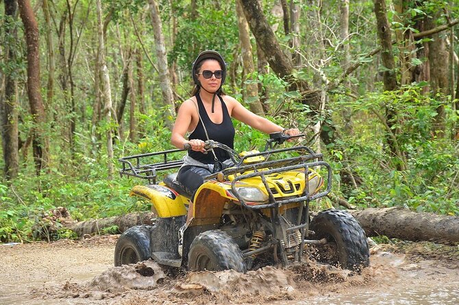 Full Adrenaline Day in Tulum! ATVs, Zipline, Cenote, Rappel, Food - Lunch, local flavors, and a practical warning