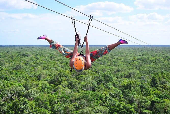 Full Adrenaline Day in Tulum! ATVs, Zipline, Cenote, Rappel, Food - The real cost is closer to $65