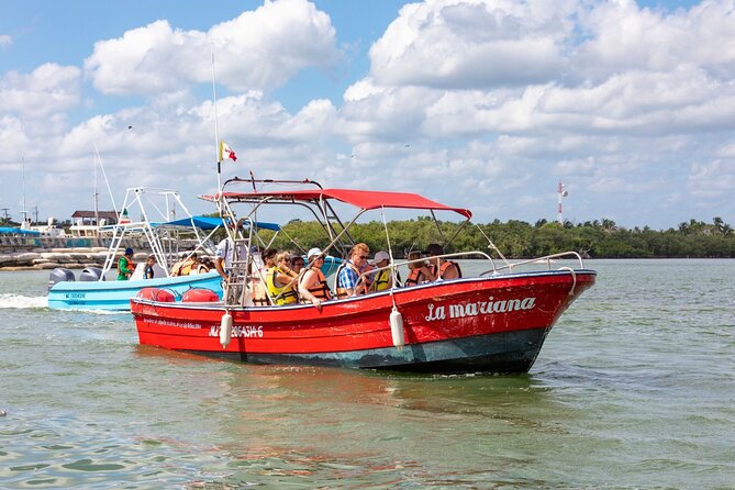 Full-Day Holbox Island Boat and Buggy Tour with Lunch - Holbox main square gives you time on your own
