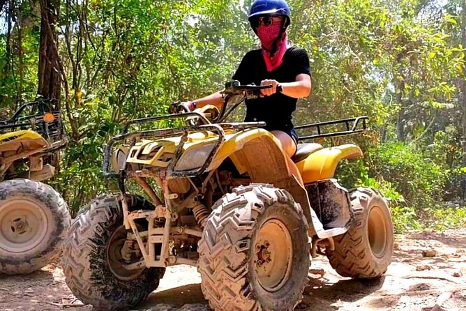 Half-day Adventure: Cenote + Ziplining + ATV Tour - Meeting at Súper Akí Tulum