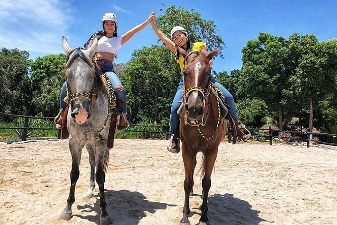 Half Day Horseback Riding Adventure with Cenotes in the Jungle - Swimming Underground With a Flashlight