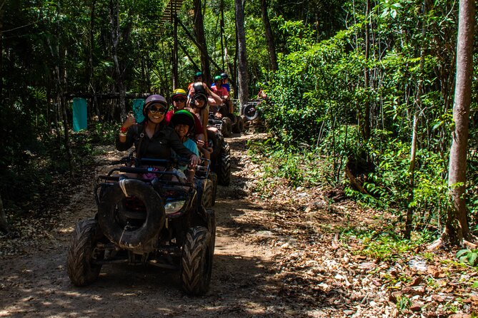 Horseback Ride, ATVs (Shared), Cenote & Ziplines! From Playa Del Carmen - Horseback riding with a professional guide