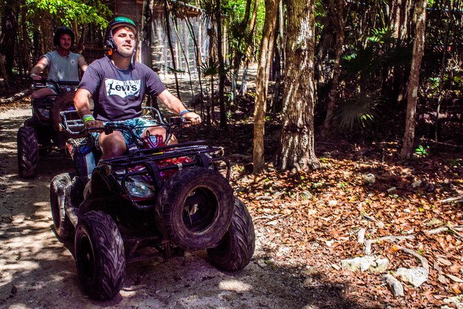 Horseback Ride, ATVs (Shared), Cenote & Ziplines! From Playa Del Carmen - The cenote is the cool-water finish