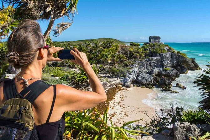 Incredible Tour to Tulum! 4 sites in 1, from Cancun - Tulum starts the day with Caribbean views