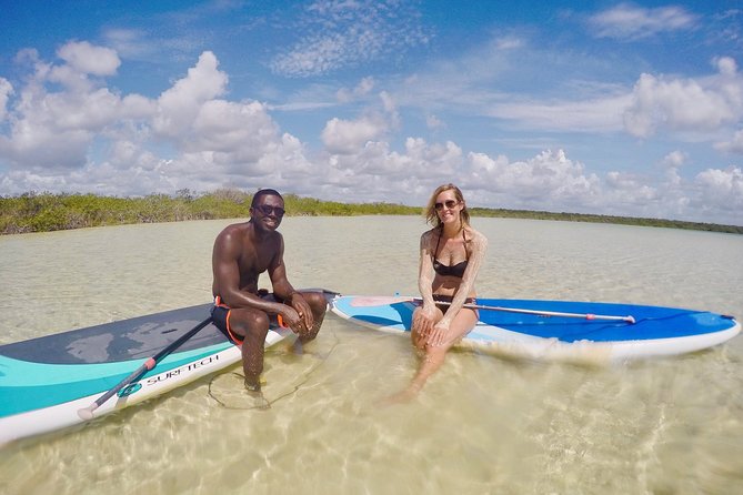 Lagoon Paddleboarding Tour in Tulum - Paddling the lagoon loop