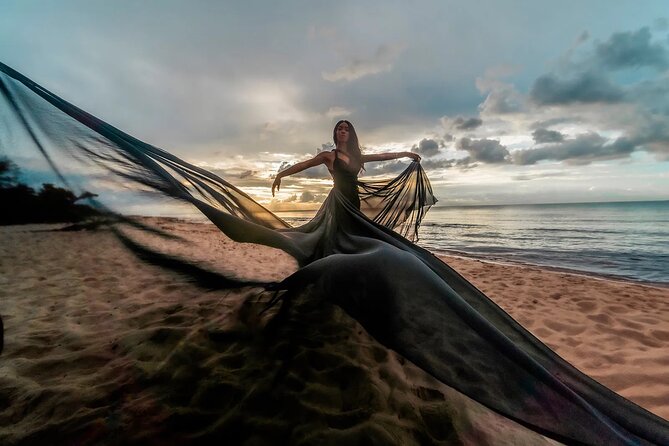 Luxurious Flying Dress Photoshoot in Riviera Maya - The Gallery, Selection, and Final Files