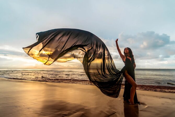 Luxurious Flying Dress Photoshoot in Riviera Maya - Value for Birthdays, Couples, and Groups