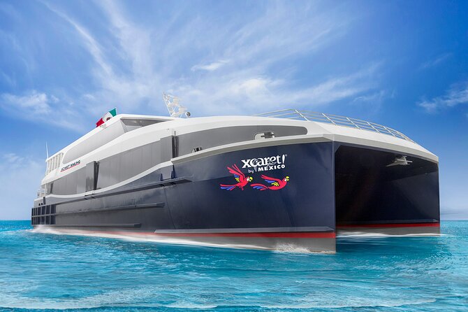 Luxury FERRY Xcaret: From Playa del Carmen to Cozumel - Key points to know before sailing