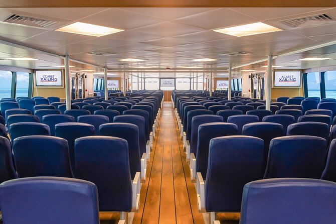 Luxury FERRY Xcaret: From Playa del Carmen to Cozumel - Price and what you get for $39.80