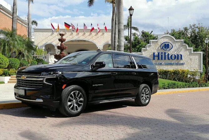 Luxury SUV Private Transfer – Cancun Airport ↔ Playa del Carmen - What the SUV service includes