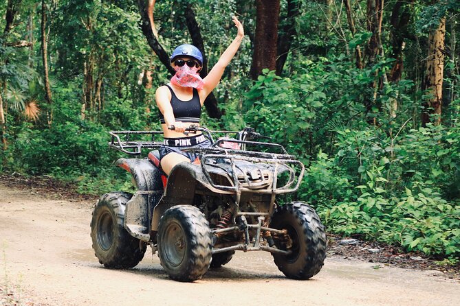 Maya Adrenaline Tulum: Cenote + 5 Ziplining + ATV Adventure - Guides can change the tone of the day