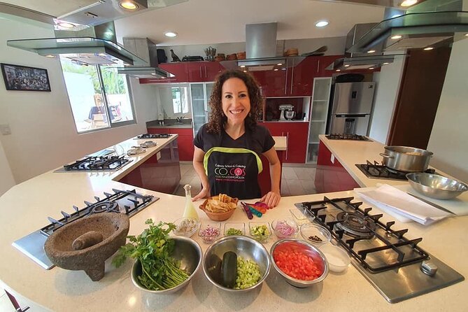 Mexican Cooking Class 1 or 3 Courses Tequila and Mezcal Tasting - Separate workstations make the class genuinely hands-on