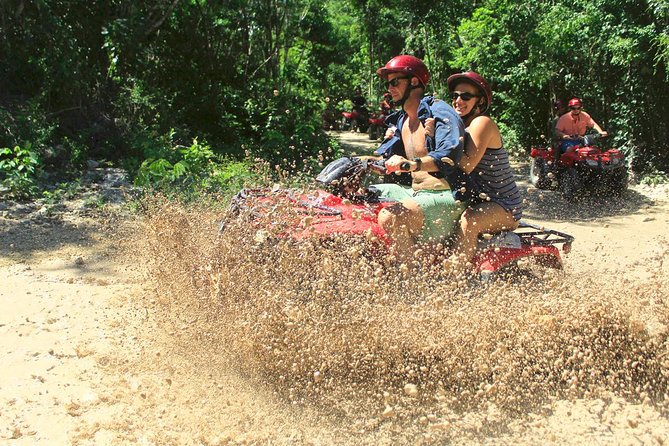 Mystic Adventure Atv and Cenote Experience from Tulum - Swimming inside the underground river cenote