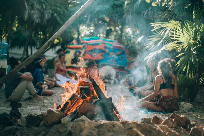 Oceanfront Temazcal Experience in Tulum - Entering the temazcal at Tulum’s Caribbean edge