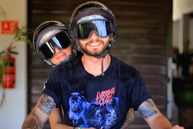 Off Road ATV Tour at the Akumal Monkey Rescued Animals Sanctuary - Riding from Akumal into the jungle