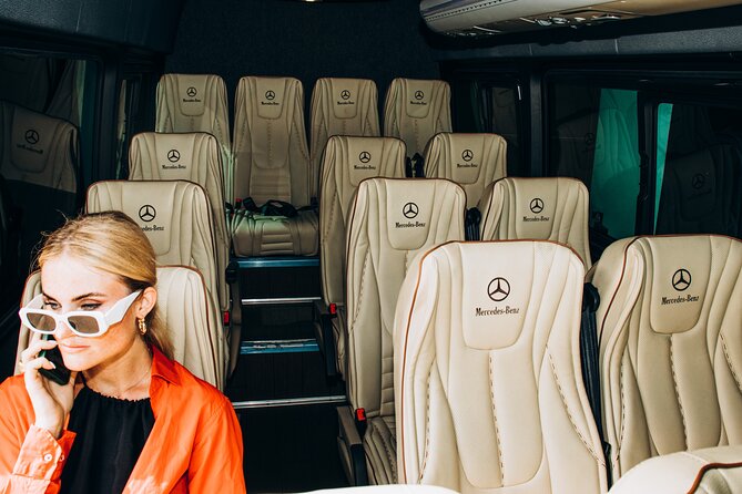 One Way Private Transfer Tulum Zone - Cancun Int Airport - Water, soda, beer, and WiFi on board