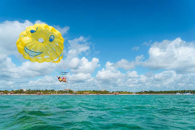 Parasailing & Beach Club with Transportation In Riviera Maya - Meeting the crew and getting ready