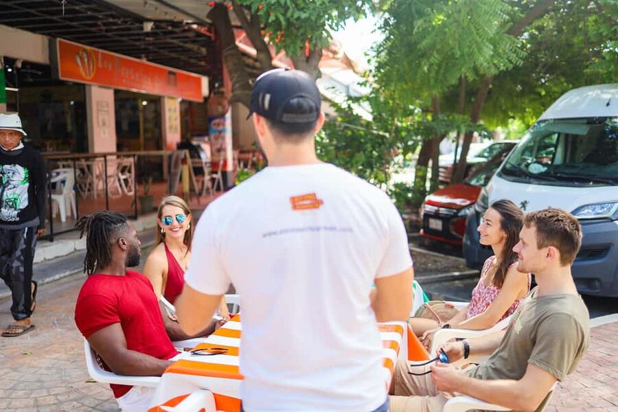 Playa del Carmen: 3-Hour Local Food Walking Tour - Agua fresca and a cold finish