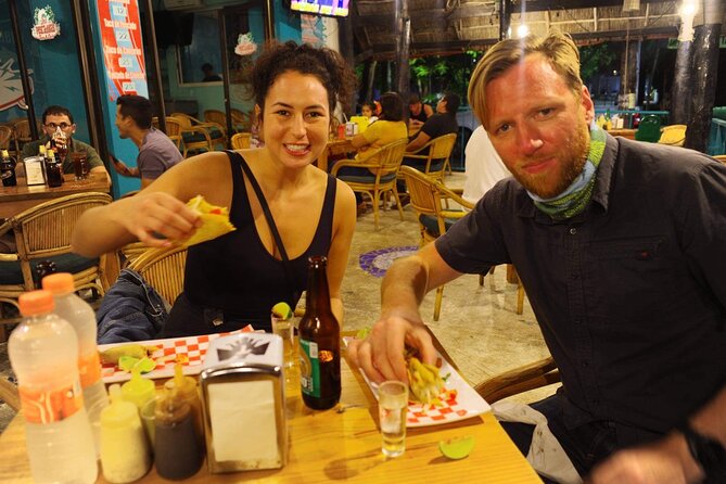 Playa del Carmen Authentic Taco Tour - The guides shape the evening