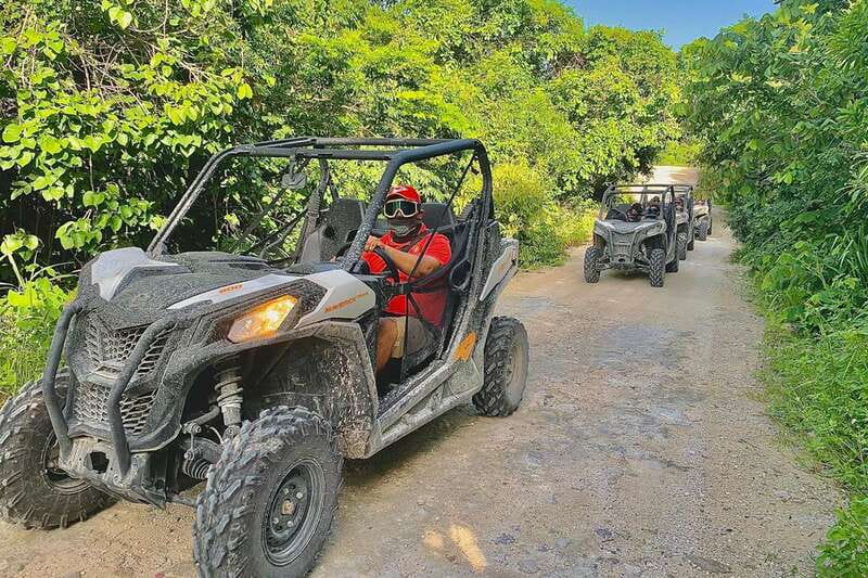 Playa Del Carmen: Cenote & Mayan Village Tour by Buggy - Swimming in a private cenote away from the crowds