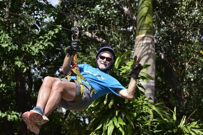 Playa del Carmen Jungle Adventure ATV Zipline and Cenote - Three jungle activities in one half-day