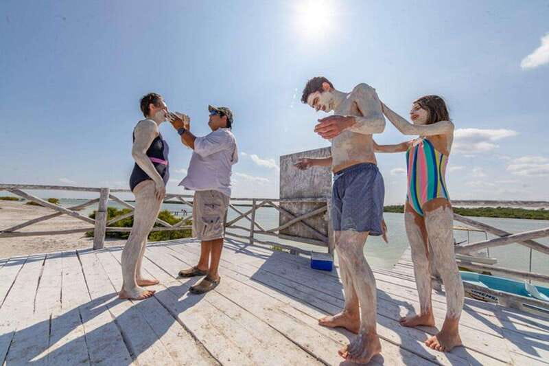 Playa del Carmen: Rio Lagartos and Las Coloradas Tour - The Mayan bath is messy, simple, and easy to misunderstand