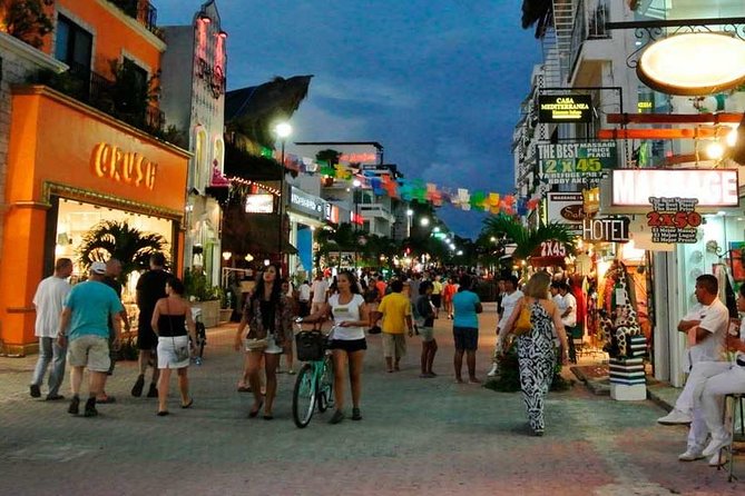 Playa del Carmen Shopping Tour Fifth Avenue and Mamitas Beach Club - What to confirm before you leave your hotel