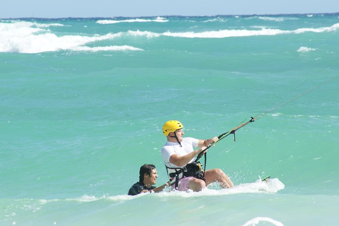 Private Kiteboarding Lesson in Tulum - Starting at Ahau Tulum on the Caribbean shore