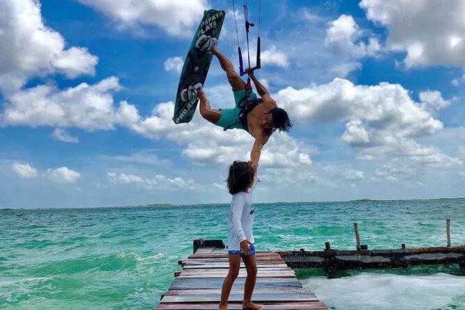 Private Kitesurfing Lessons in Tulum with a Private Beach Access 3hrs - The third session: riding, upwind work, and a possible jump
