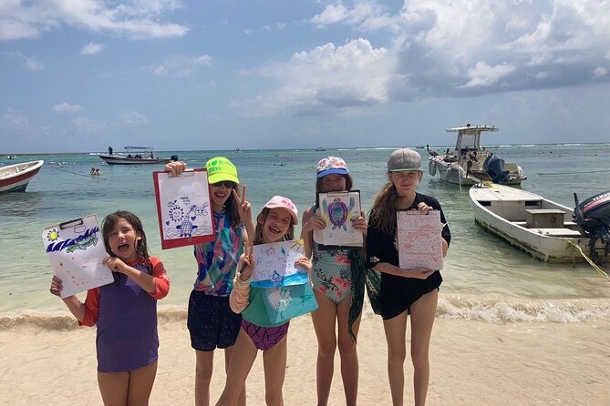 Private Responsible Experience with Turtles (groups of 3 plus) - Angela and Kary bring the lesson into the water