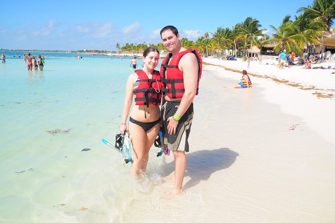 Private swiming with Turtles in Akumal - The shower and ride back
