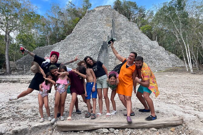 Private Tour Coba Ruin Punta Laguna Monkey Spider Cenote Mayan Village - Zip line, cenote, and canoe options