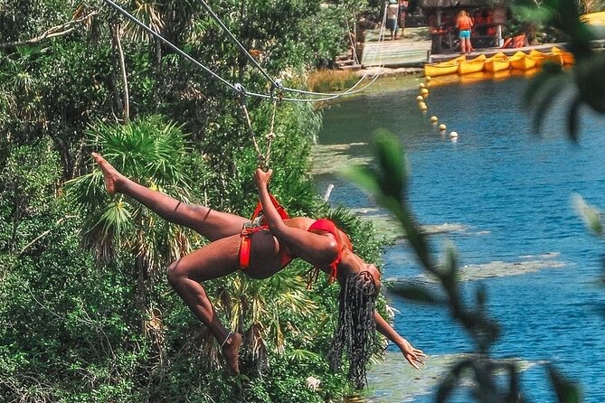 Private Tour Tankah 3 Zip Lines 3 Cenotes Canoe Snorkel Community - The guide can shape the whole day