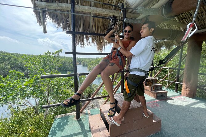 Private Tour Tankah 3 Zip Lines 3 Cenotes Canoe Snorkel Community - Is $208.13 per person a fair price?