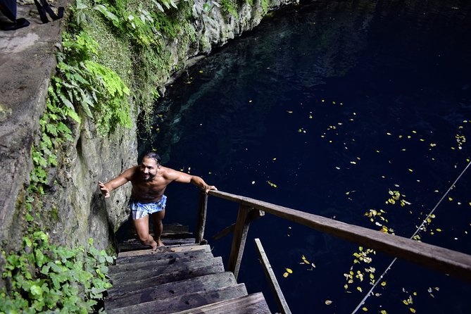 Private Tour - The best Cenotes in Yucatan - Suytun & Oxman - Oxman for swimming and the rope swing